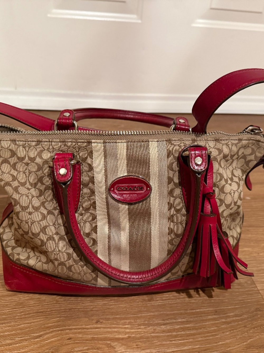 Coach Legacy Molly Satchel with Tassle